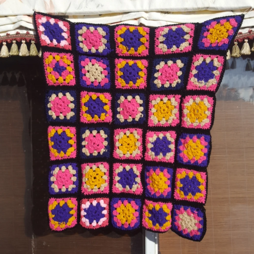 Psychedelic throw